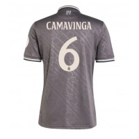 Camiseta Real Madrid Eduardo Camavinga #6 Tercera Equipación 2024-25 manga corta